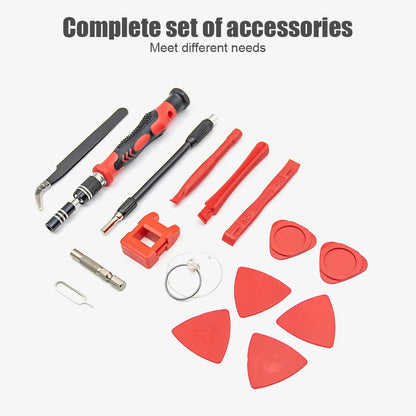 115 in 1 Precision Screwdriver Set Multifunctional Magnetic Repair Tools Kit for Computer Laptop Phone MacBook Household Repairs