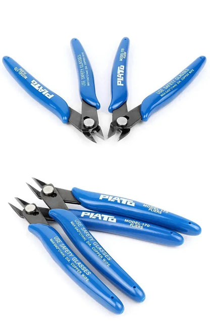 1/5/10/20pcs PLATO 170 Wishful Clamp DIY Electronic Diagonal Pliers Side Cutting Nippers Wire Cutter 3D Printer Parts