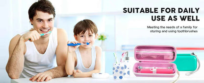 Toothbrush Travel Case Compatible with Oral-B Pro 1000, 2000, 3000, 3500, 1500/ for Philips Sonicare ProtectiveClean 4100 5100