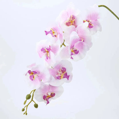 1Pcs Butterfly Orchid Artificial Flowers Orchid Phalaenopsis Fake Flowers Party Home Decor Garden Wedding Decoration Accessories