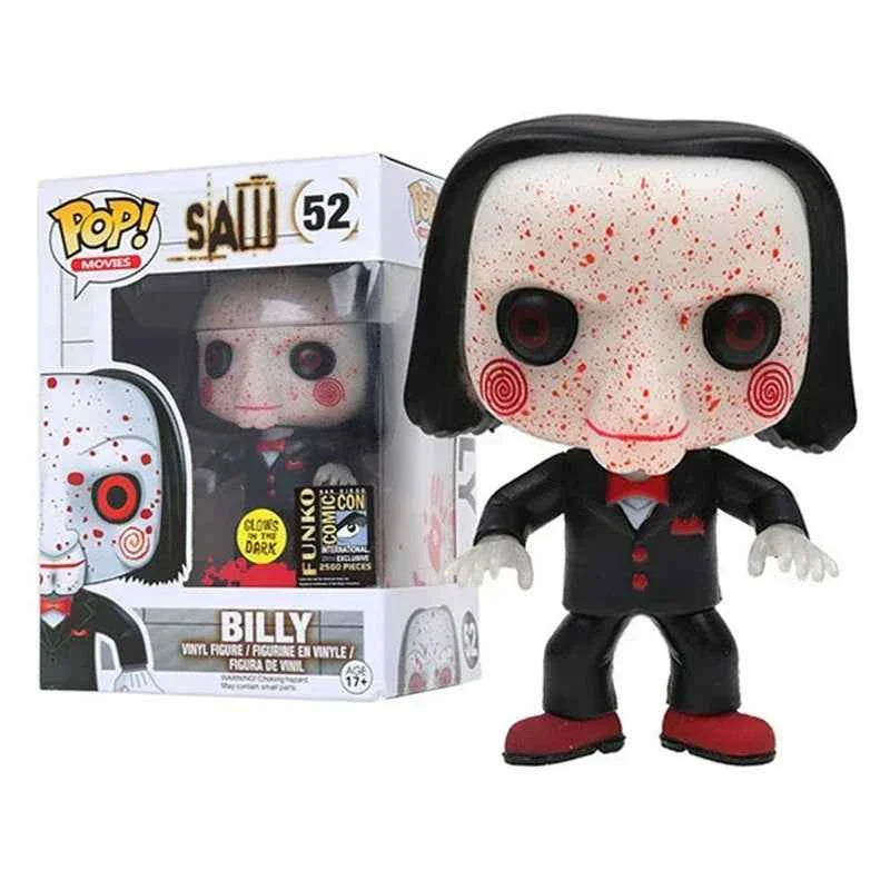 FUNKO POP Movie&TV SAW BILLY 52# Vinyl Action Figures Collection Model Children Toys