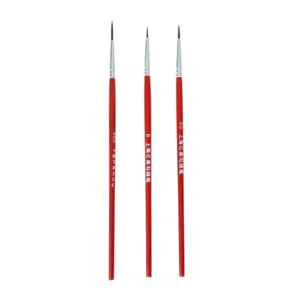 20pcs Thin Art Supplies Hand Painted Acrylic Hook Line Pen Paint Painting Brush Drawing