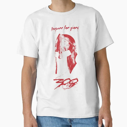 SPARTAN HELMET RED Spartan warrior helmet ancient greece this is sparta T Shirt for men Large size Adult tops S-6XL