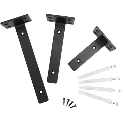 Heavy Duty L-shaped Shelves Brackets Thickened Floating Shelf Bracket Invisible Wall Shelves Support with Screws Hardware Tools