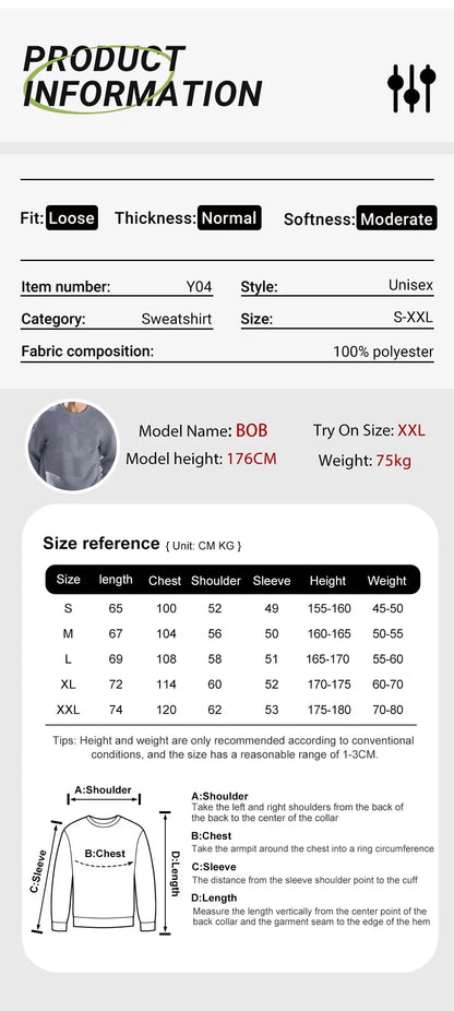 Famous Paris Tower Pattern Sweatshirt Men O-Neck Clothes Autumn Fleece Retro Pullover Loose Unisex Colour Fashion Streetwear