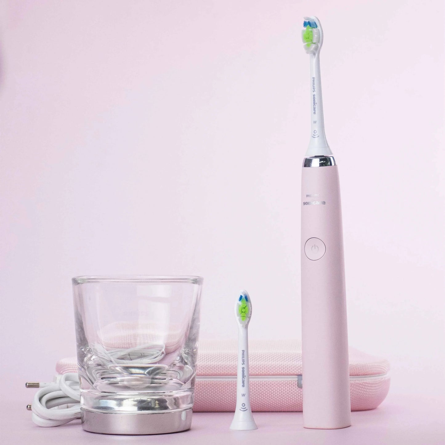 Philips Sonicare Diamond Clean HX9362 Electric Toothbrush Handle,Equipped with a travel charging case and two brush heads