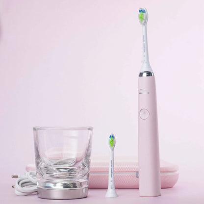 Philips Sonicare Diamond Clean HX9362 Electric Toothbrush Handle,Equipped with a travel charging case and two brush heads