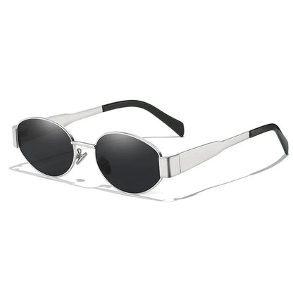 New Sunglasses For Women And Men Sun Glasses Alloy Oval Eyewear