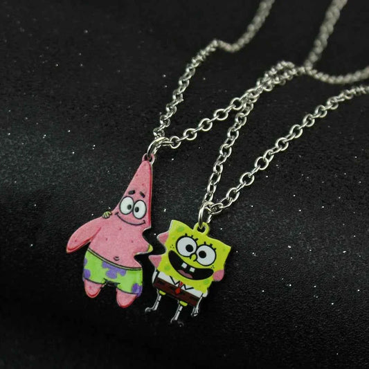 Spongebob & Patrick BFF Necklaces