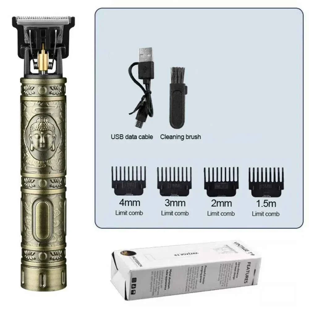 Hair Trimmer T9 Hair Clipper Beard Shaving Body Clippers Electric Hair Cutting Machine Professional Barber Men Trimmer Shaver