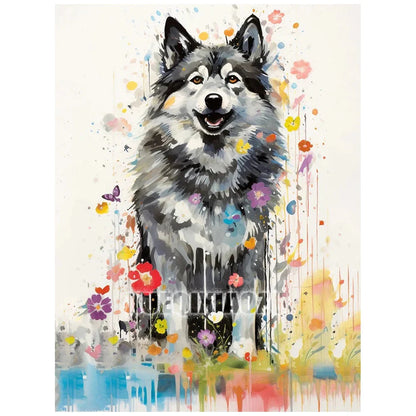 Animal Diamond Painting Graffiti Rhinestone Embroidery Dog Mosaic Cross Stitch Children Gift Art Handmade Home Decoration