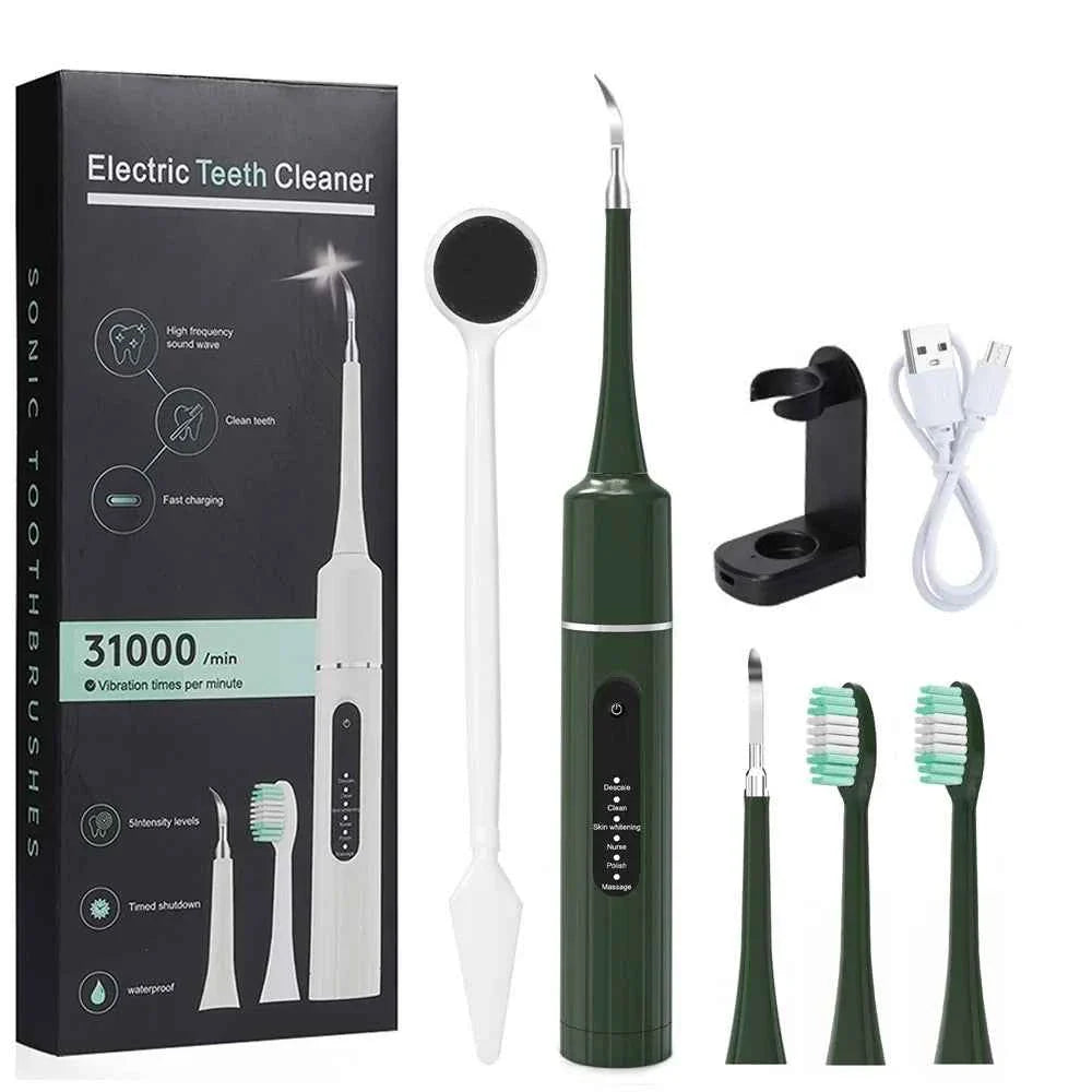 Sonic Electric Toothbrush -  home portable calculus removal care and toothbrush tool
