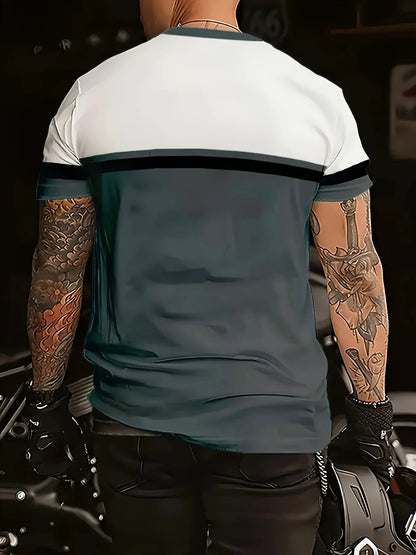Hot men's T-shirts for Summer 2025 Casual fashionable outdoor and simple streetwear