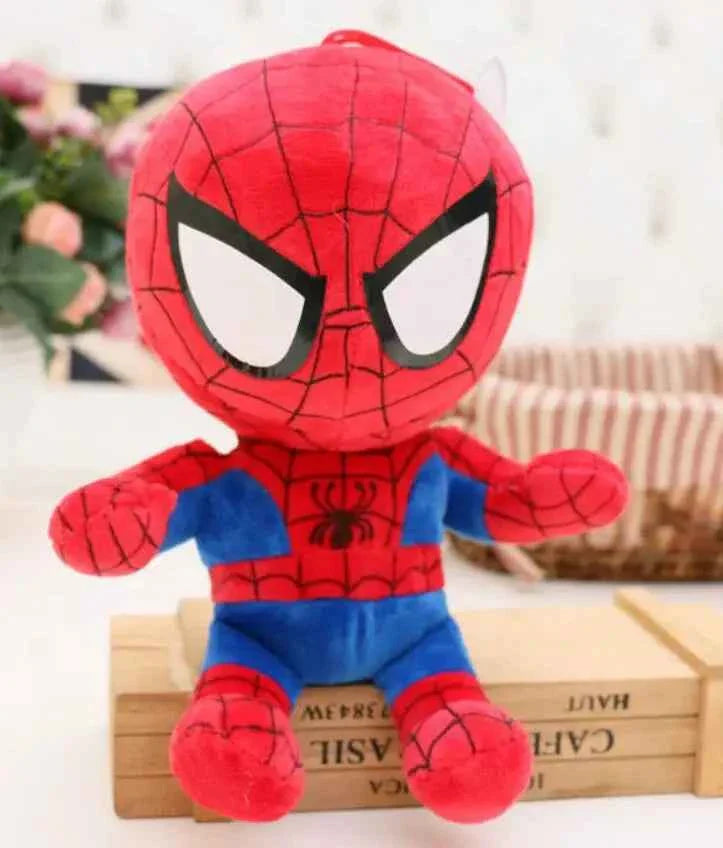 Disney Movie 28cm Marvel Avengers Hero Plush Doll Spiderman Spider-man Ironman Captain America Soft Stuffed Toys For Kids
