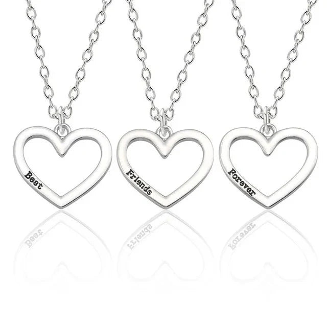 New Best Friends Necklace For Women Girls Broken Heart Puzzle Musical Note Pendant Necklaces BFF Friendship Forever Jewelry Gift