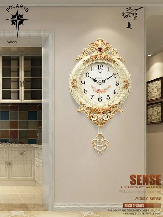 Polaris Light Luxury Home Design 60cm Wall Clock