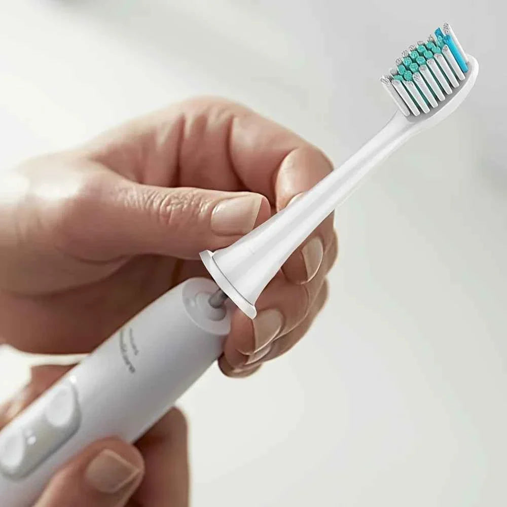 Sonic Toothbrush Heads For Philips Sonicare 20pcs With 4pcs Protective Cover Soft Dupont Bristles Electric Toothbrush