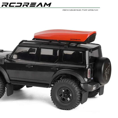 RCDream 1/18 Scale Roof Rack Roof Box for 1/18 1/24 1/12 RC Crawler Truck TRX4M Bronco AX24 #18R004
