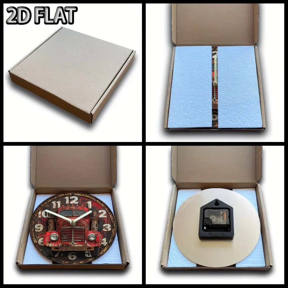 Bitcoin Cryptocurrency Wall Clock - Silent Quartz Movement with Golden ₿ Symbol, Circuit Board & Golden Coin Design - Modern Ho