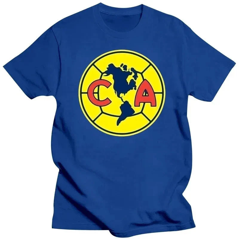 Mens T Shirt Club America Oversized Graphic T Shirts Harajuku Men Clothing 2024 New Short Sleeve Funny Tops Oversized T Shirt