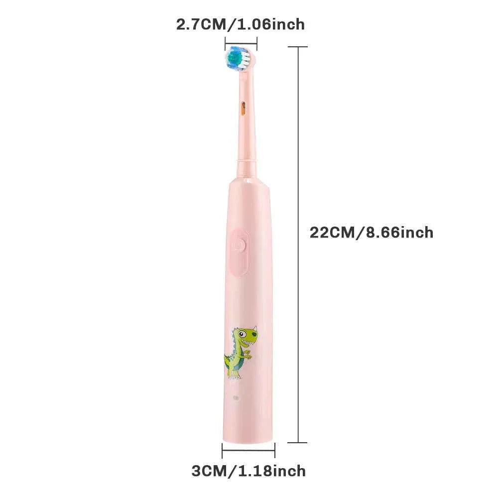 Sonic Electric Toothbrush Rechargeable Rotary Adult Waterproof with Timer 5 Modes & 4 Replaceable Brush Heads for Teeth Cleaning