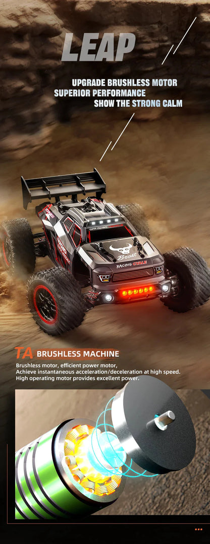 ZLL SG116 MAX 1:16 High Speed Drift Racing Car 80KM/H 4WD Off-Road Drift Remote Control Car SG316 Max Brushless Motor RC Car