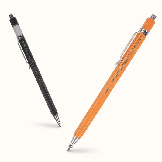Koh-i-noor 5201 Versatile 2.0mm Mechanical Pencil – Professional Metal Drafting & Engineering Lead Holder