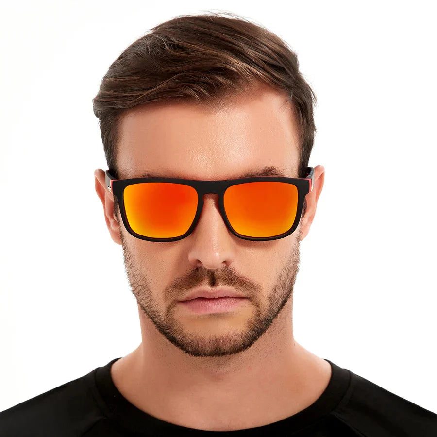Fashion Vintage Square Sunglasses Men Women Fishing Driving Man Luxury Brand Designer Sun Glasses  Retro Eyewear UV400