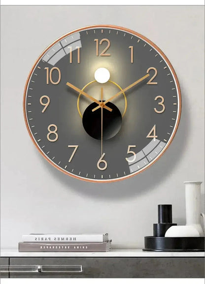 Nordic Style Home Decorative Wall Clock 8"