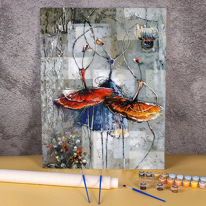 Acrylic Paint By Numbers Modular Picture With Paint Drawing On Canvas Adults Handpainted Gift Wall Art Painting Home Decor