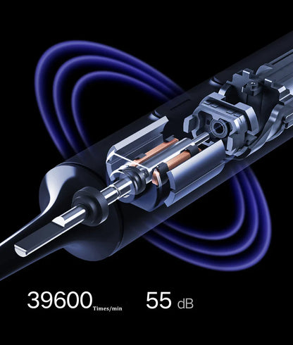 Xiaomi Mijia T700 Sonic Electric Toothbrush - Smart LED Display & Adjustable Intensity - IPX7 Waterproof with Inductive Charging