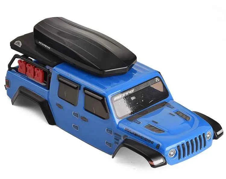 RCDream 1/18 Scale Roof Rack Roof Box for 1/18 1/24 1/12 RC Crawler Truck TRX4M Bronco AX24 #18R004