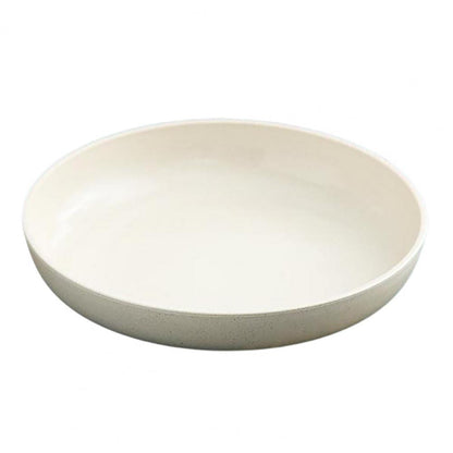 Wheat Fiber Plate Microwave Plastic Plates Dinner Plate BPA Free Food Grade Round Shape Food Dish Fruit Salad Dish Kitchen Plate
