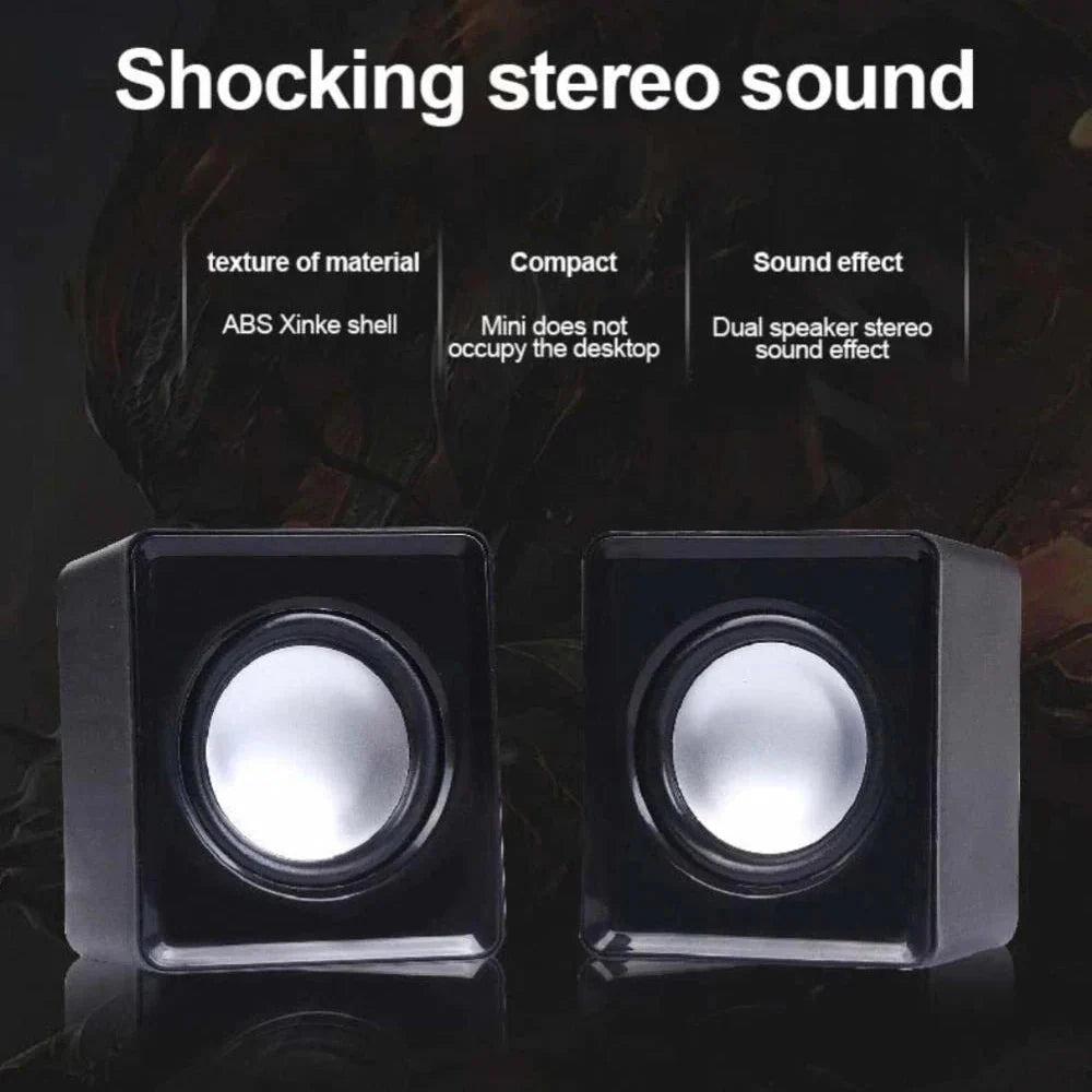 Computer Speaker For PC Laptop Desktop Caixa De Som Sound Box Music Audio System Bocina Column Acoustics Coluna Amplified Unit