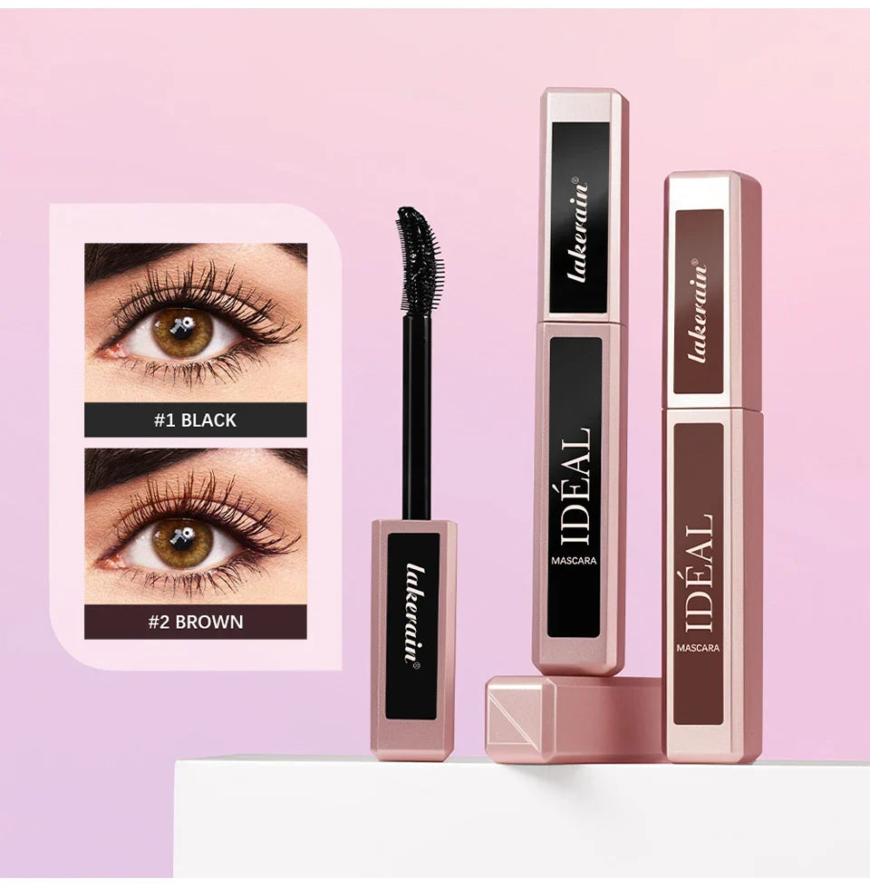 Black Waterproof Mascara Lengthening Eyelash Extension Eye Lashes Brush Beauty Curling Mascara Korean Cosmetics Long-wearing
