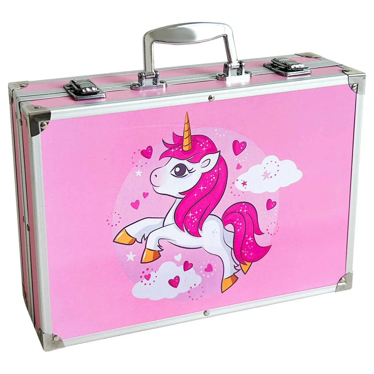 145 aluminum box art supplies for elementary school students, painting tools, children's brush sets, Christmas and New Year gift