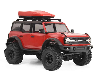 RCDream 1/18 Scale Roof Rack Roof Box for 1/18 1/24 1/12 RC Crawler Truck TRX4M Bronco AX24 #18R004