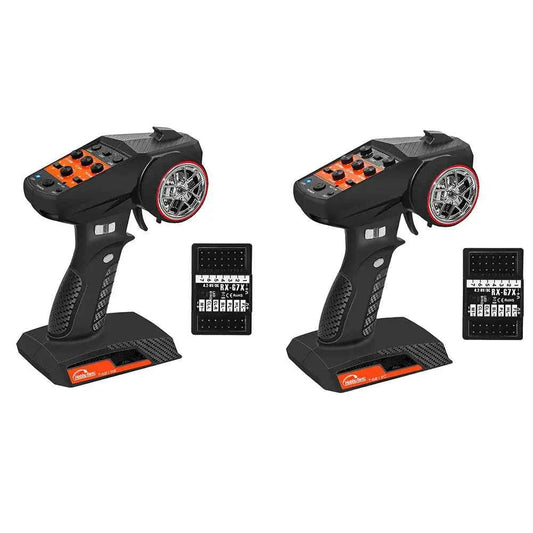 7 Channels 2.4G RC Transmitter and Receiver Anti-Jamming Remote Controller RC Controller for RC Car RC Crawler RC Boat