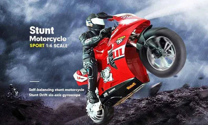 RC Motorcycles 1:6 1:10 Electric Motor RC Cars High Speed 4CH Remote Control Racing Motorcycle Drift Car Kids Xmas Festival Gift