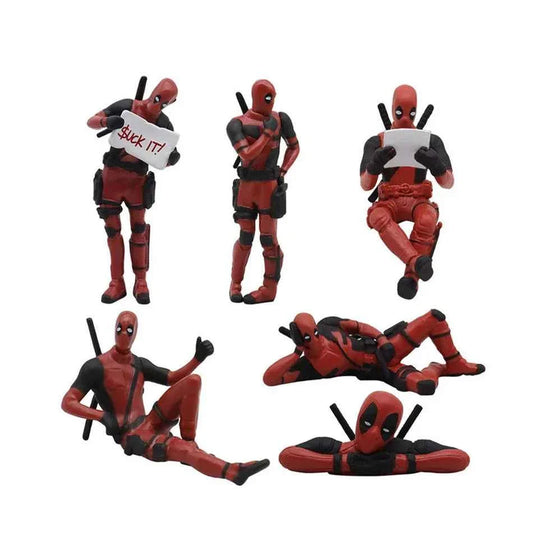 Deadpool & Wolverine Figure Deadpool 3 Figure Cool Cute Movie Figure Toy Doll Model Plush Decoration For Kid Birthday Gifts