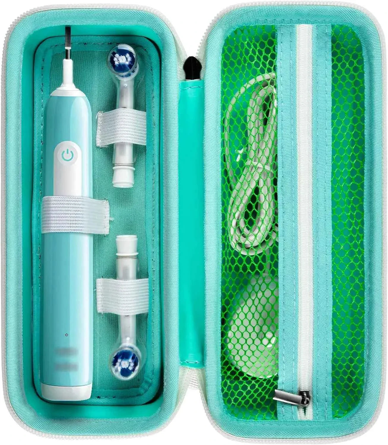 Toothbrush Travel Case Compatible with Oral-B Pro 1000, 2000, 3000, 3500, 1500/ for Philips Sonicare ProtectiveClean 4100 5100