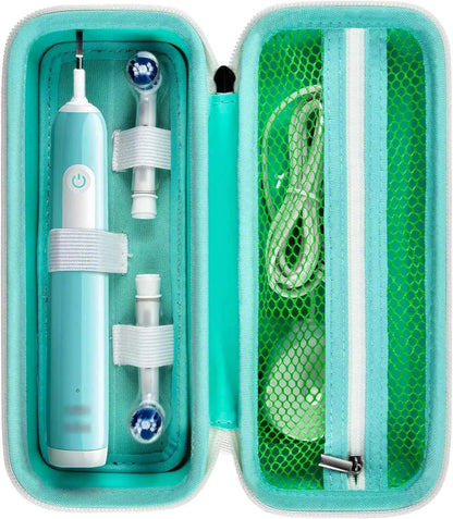 Toothbrush Travel Case Compatible with Oral-B Pro 1000, 2000, 3000, 3500, 1500/ for Philips Sonicare ProtectiveClean 4100 5100