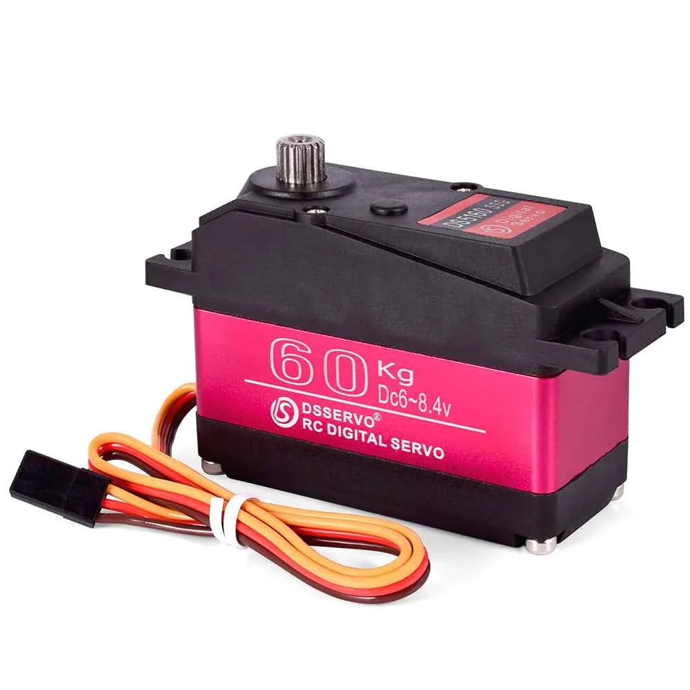 RC Steering Servo High Torque Servo Waterproof 60Kg 80Kg 150Kg 1/5 1/6 servo HV Metal Digital for  HPI Baja 5B SS RC Car