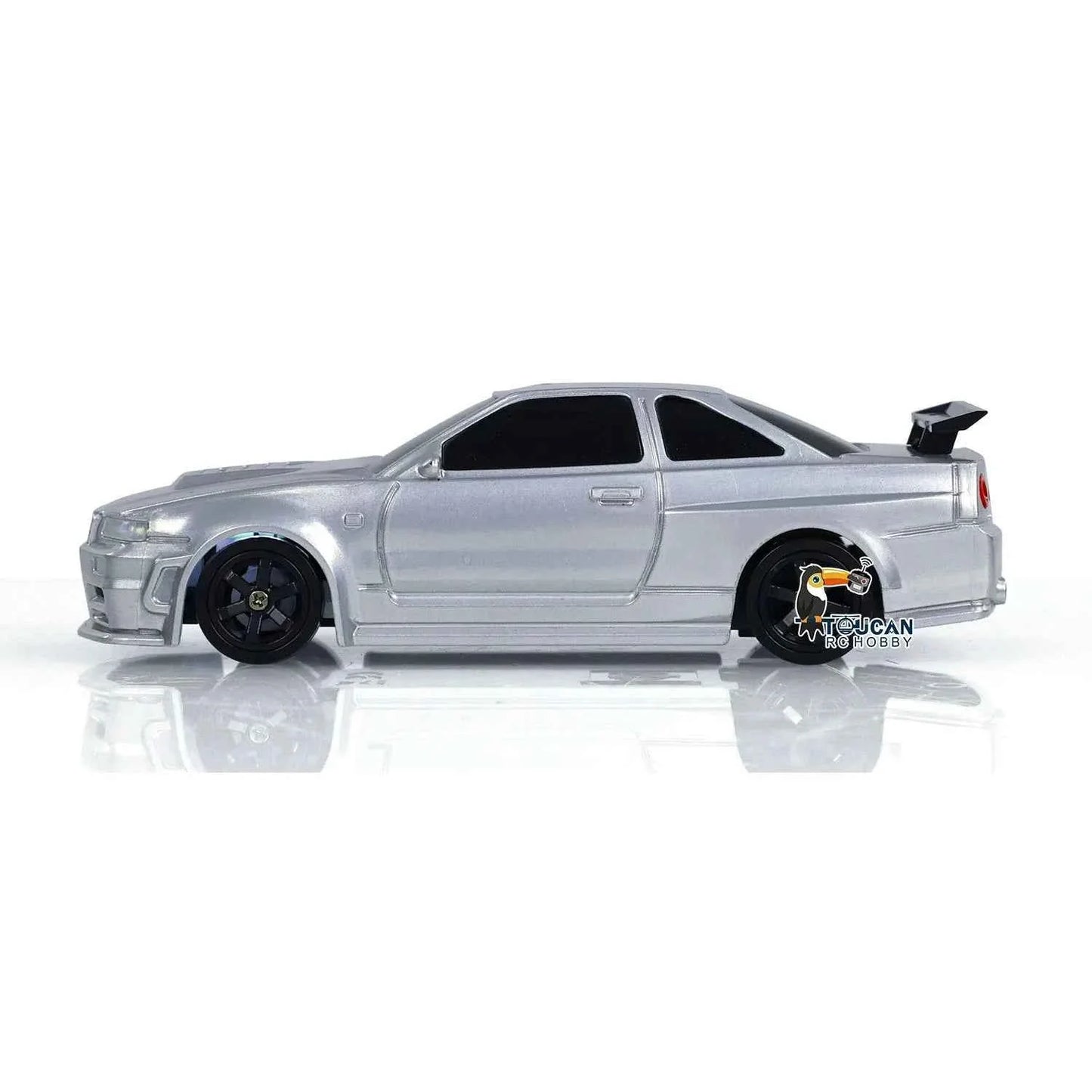 RTR RC Dift Race Car 1/43 Scale 4WD Gyro Four-wheel Drive Radio Control High Speed Model 2.4G Racing Drifting Cars Gifts Toys