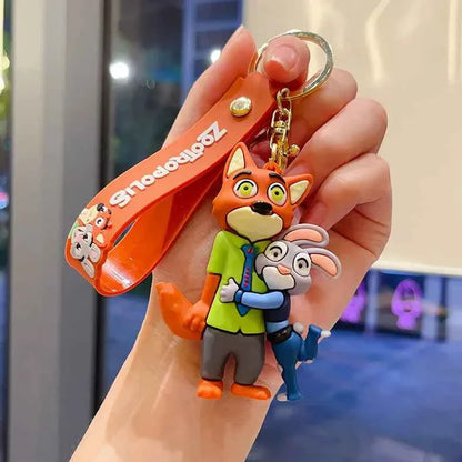 Zootopia Theme Party Supplies Nick Judy Birthday Decoration Balloon Set Tableware Kit Banner Plates Gifts Bags Keychains Sticker