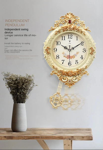 Polaris Light Luxury Home Design 60cm Wall Clock