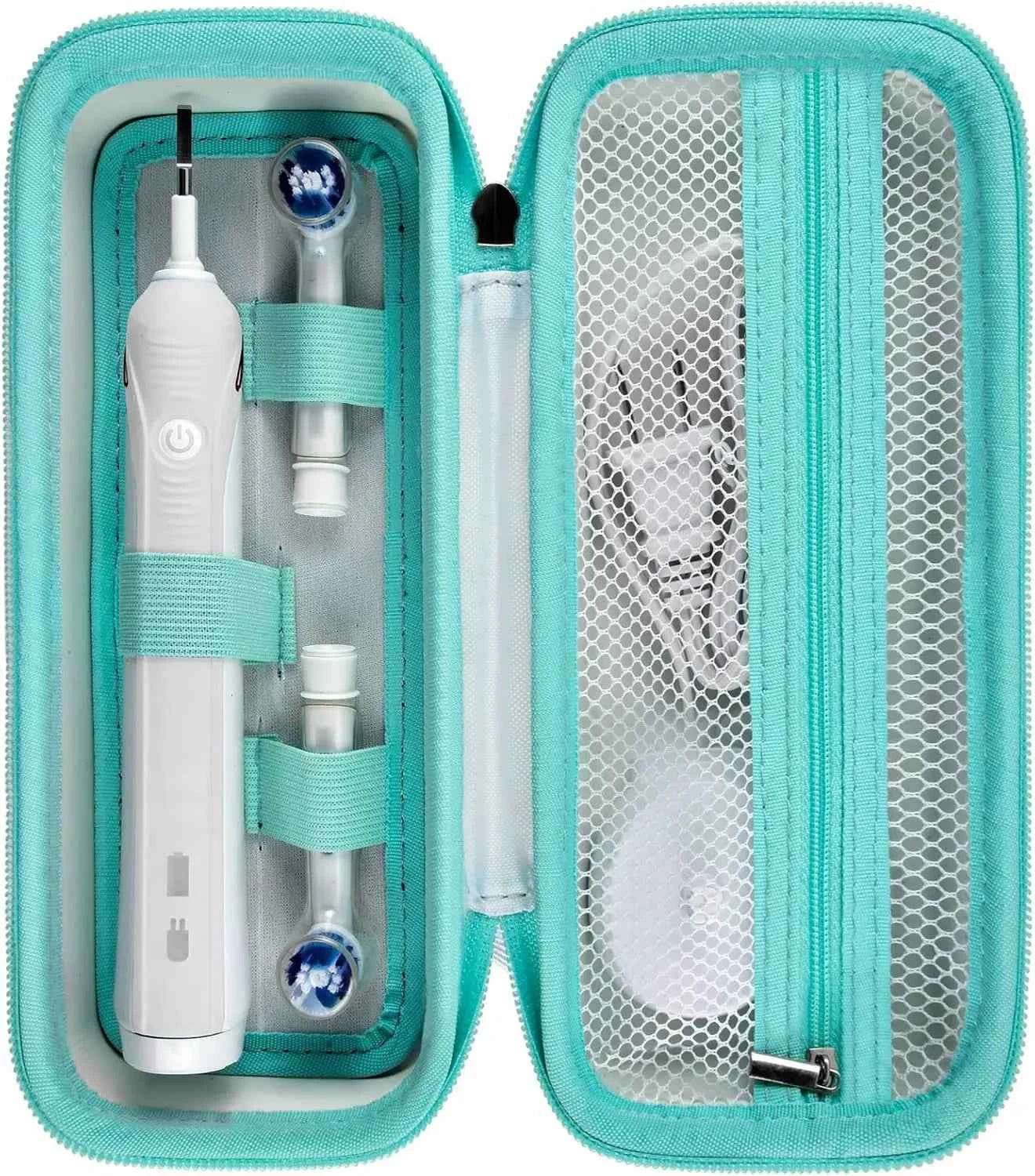 Toothbrush Travel Case Compatible with Oral-B Pro 1000, 2000, 3000, 3500, 1500/ for Philips Sonicare ProtectiveClean 4100 5100