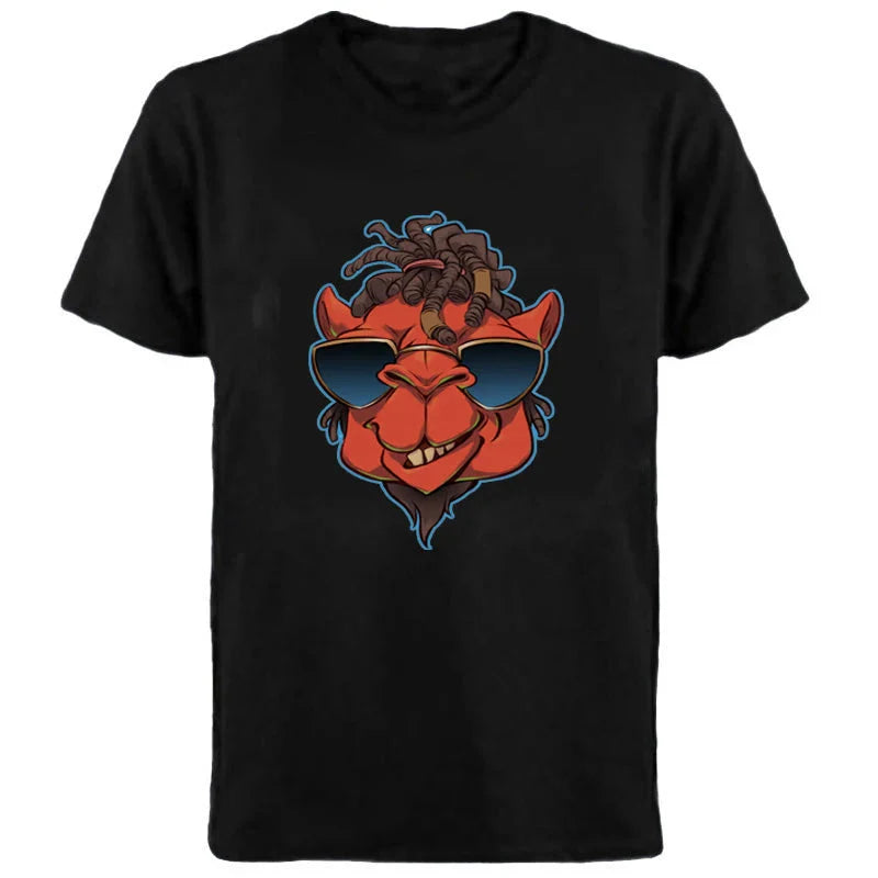 Men's T-shirt For men Fashion pattern Printed T Shirt Pattern Short-sleeved Streetwear Summer Casual Men's Tops