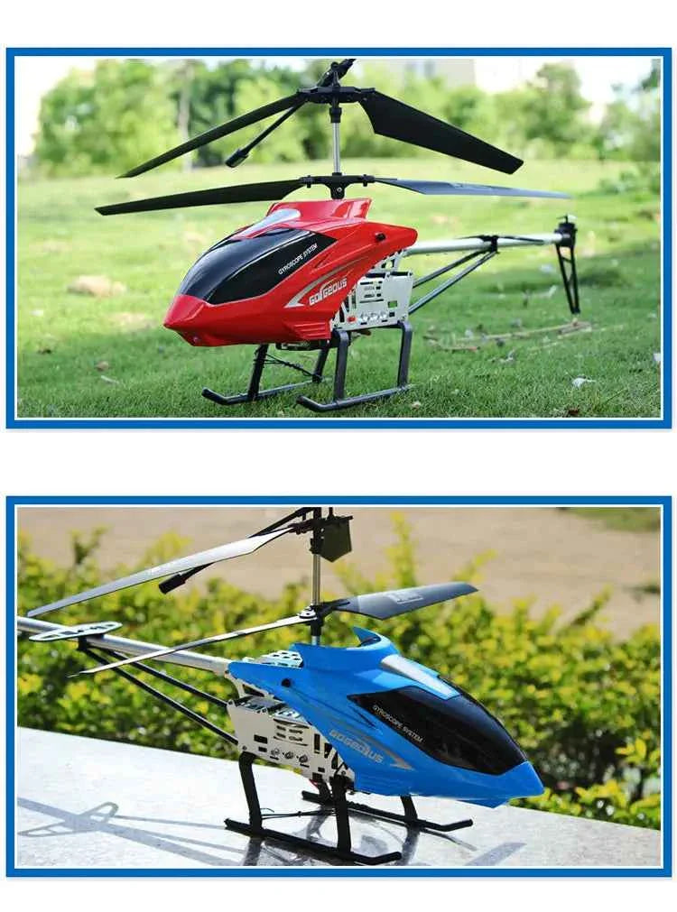 RC Helicopter Durable Charging UAV Model Toy Fall-resistant Remote Control UAV Outdoor Aircraft Children's Birthday