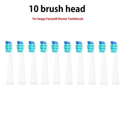 Premium Replacement Brush Heads - Compatible with Fairywill/Seago FW-507/508/515/551/917/959 - Dupont Bristles 5-10Pcs